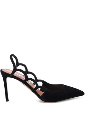 Aquazzura slingback cut-out pumps - Black