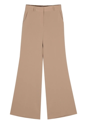 Alberto Biani flared tailored trousers - Neutrals