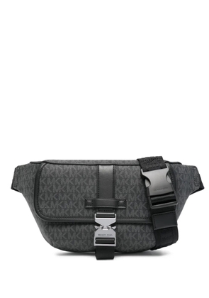 Michael Kors Hudson logo buckle belt bag - Black