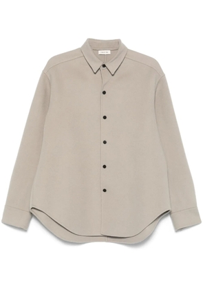 Fear Of God felted-finish overshirt - Neutrals
