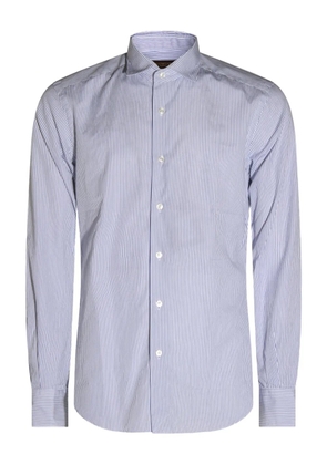 Glanshirt striped cotton shirt - Blue