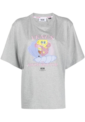 GCDS x SpongeBob SquarePants™ printed T-shirt - Grey