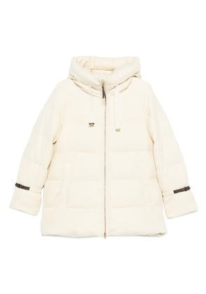 Herno hooded quilted jacket - Neutrals