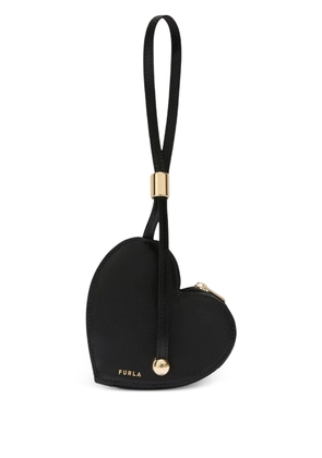 Furla small Laura heart coin case - Black