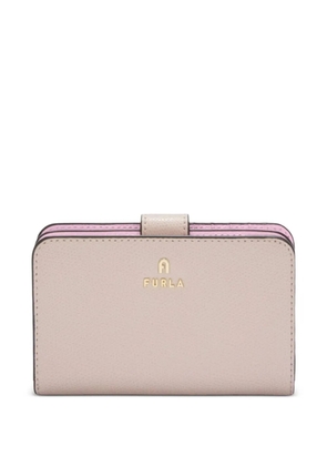Furla Camelia leather-trimmed wallet - Neutrals