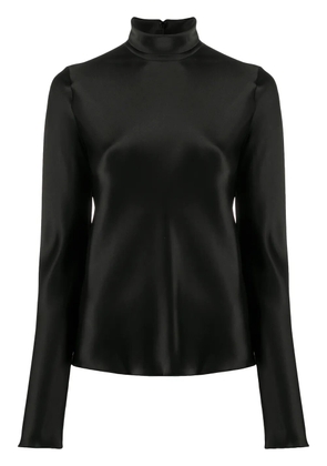 Nanushka Eva high-neck top - Black