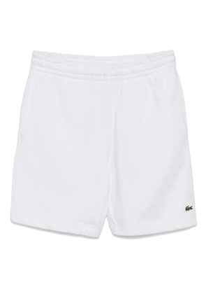 Lacoste fleece shorts - White