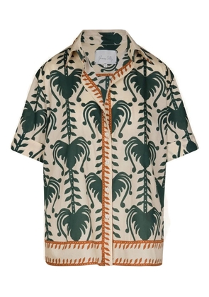 Johanna Ortiz Salty Promises printed shirt - Neutrals
