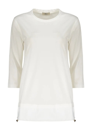 Herno panelled T-shirt - White
