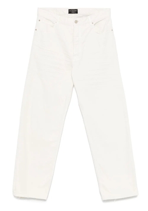 Balenciaga distressed-effect jeans - White