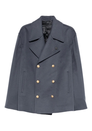 Lardini double-breasted coat - Blue