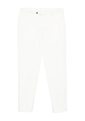 Barba Milano cotton trousers - White