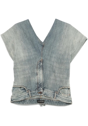 Balenciaga Denim Pants top - Blue