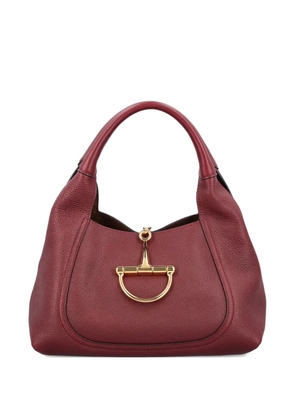 Gucci Softbit horsebit tote bag - Red