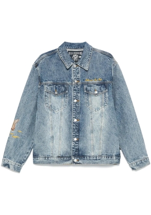Billionaire Boys Club duck-embroidered denim jacket - Blue