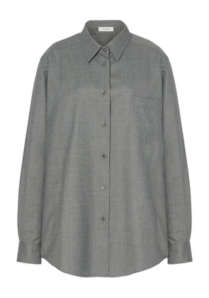 The Row Pino wool shirt - Grey