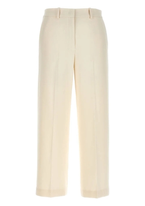 Theory Relax straight-leg trousers - White