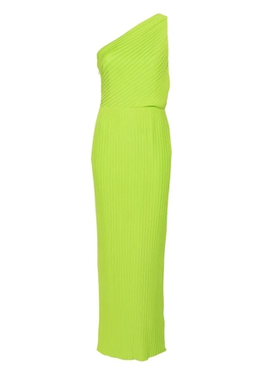 Solace London Adira chiffon maxi dress - Green