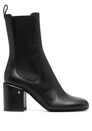 Laurence Dacade block-heel calf-leather boots - Black