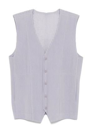 Homme Plissé Issey Miyake plissé vest - Grey