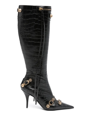 Balenciaga 90mm Cagole boots - Black