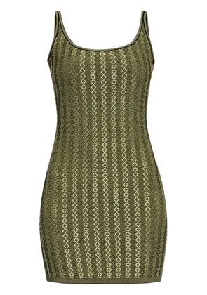 Jacquemus Marino mini dress - Green