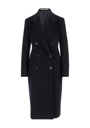Tagliatore double-breasted cashmere coat - Blue