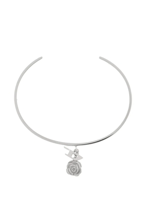 Diesel rose charm bracelet - Silver