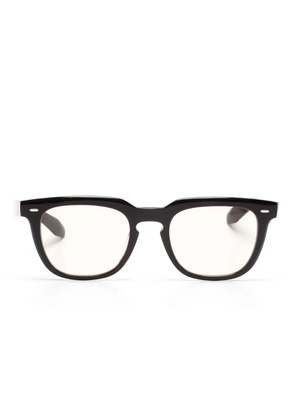Oliver Peoples Afton square-frame glasses - Brown