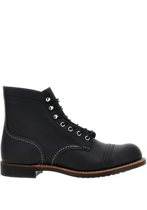 Red Wing Shoes Iron Ranger® contrast-stitching boots - Black