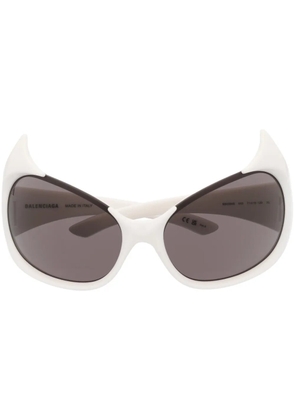 Balenciaga Eyewear Gotham cat-eye frame sunglasses - White