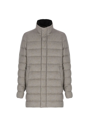 Herno high-neck padded coat - Grey