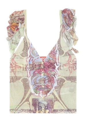 Diesel M-Fiore top - Brown