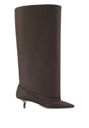Jacquemus 45mm The high Tourni boots - Brown
