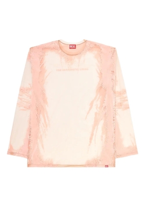 Diesel Remaster Capsule T-Hassan-LS-A T-shirt - Pink