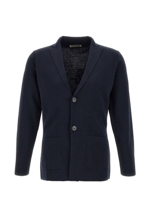 Filippo De Laurentiis virgin-wool blazer - Blue
