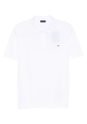 Paul & Shark logo-detail polo shirt - White