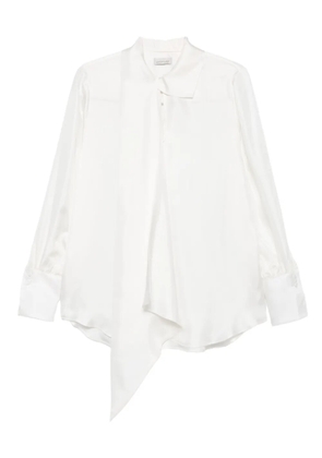ARCHIVIO 67 asymmetric blouse - White