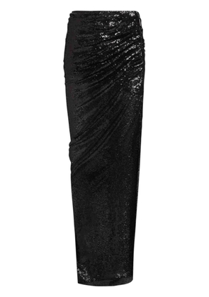 Maticevski sequin-embellished maxi skirt - Black