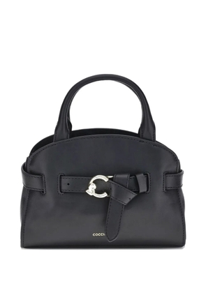 Coccinelle Sabine buckle-detail top-handle tote bag - Black