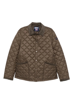 HUSKY quilted jacket - Brown