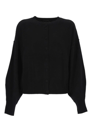 EMMA E GAIA balloon-sleeve cardigan - Black