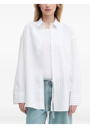 SAMSOE SAMSOE SAMARIKA pinstripe shirt - White