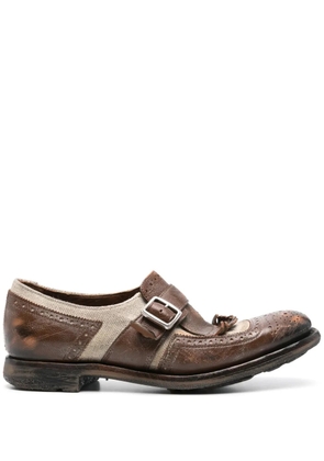 Church's panelled loafers - Brown