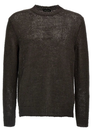 Roberto Collina knitted sweater - Brown