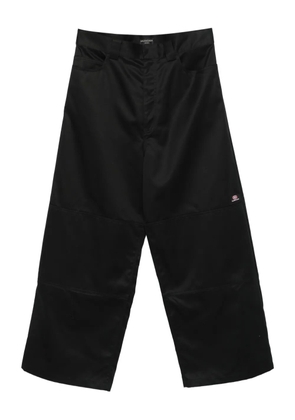 Balenciaga twill utility trousers - Black