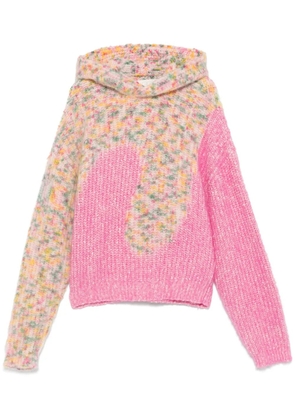 ERL knitted hoodie - Pink