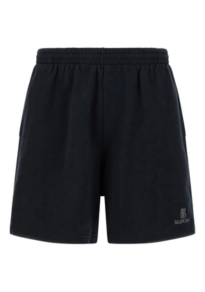 Balenciaga Nano BB fleece shorts - Black