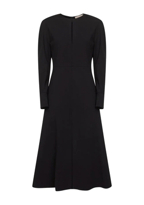 Blanca Vita long-sleeve flared dress - Grey