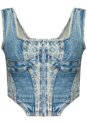 AMIRI Ma Quad corset top - Blue